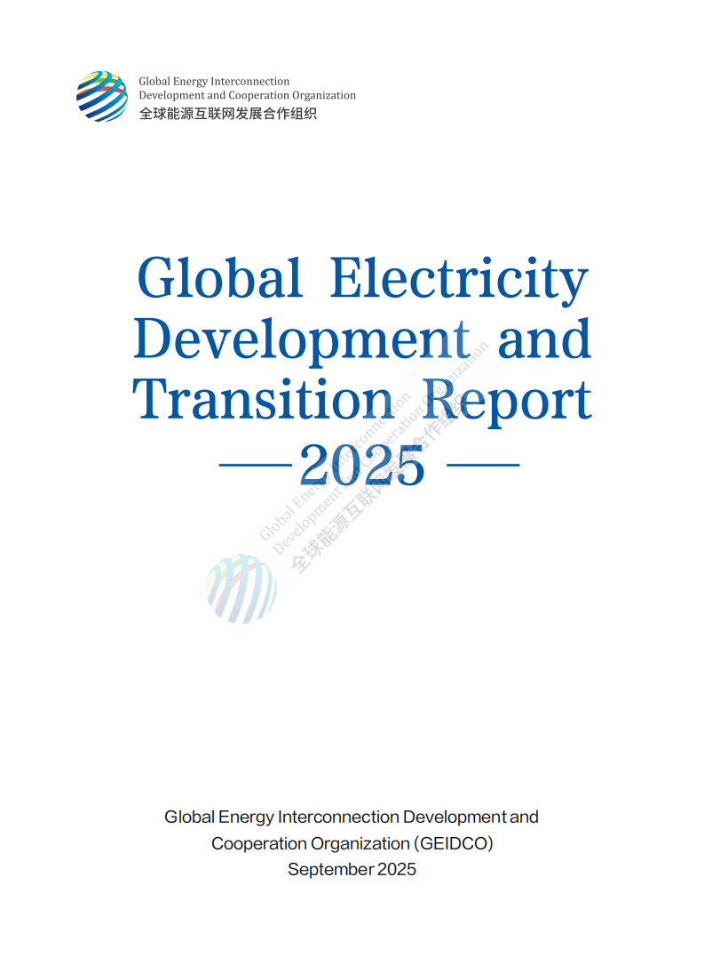 Global Electricity Development and Transition Report 2025